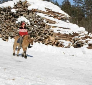 Subir a caballo en San Vigilio 